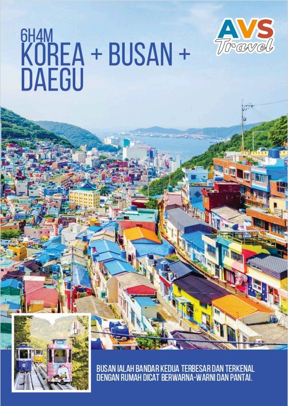 6D4N Korea + Busan + Daegu